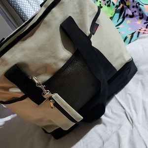 New Global Beginnings Tote Bag With Ex Storage On Bottom 3 Pockets on Outside